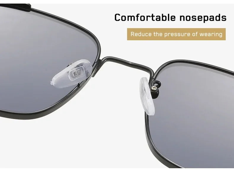 Männer Fahren Sonnenbrille Vintage Steampunk Quadratische Sonnenbrille Brillen Metallrahmen mit Federscharnieren Frauen Okular Trendige Brille