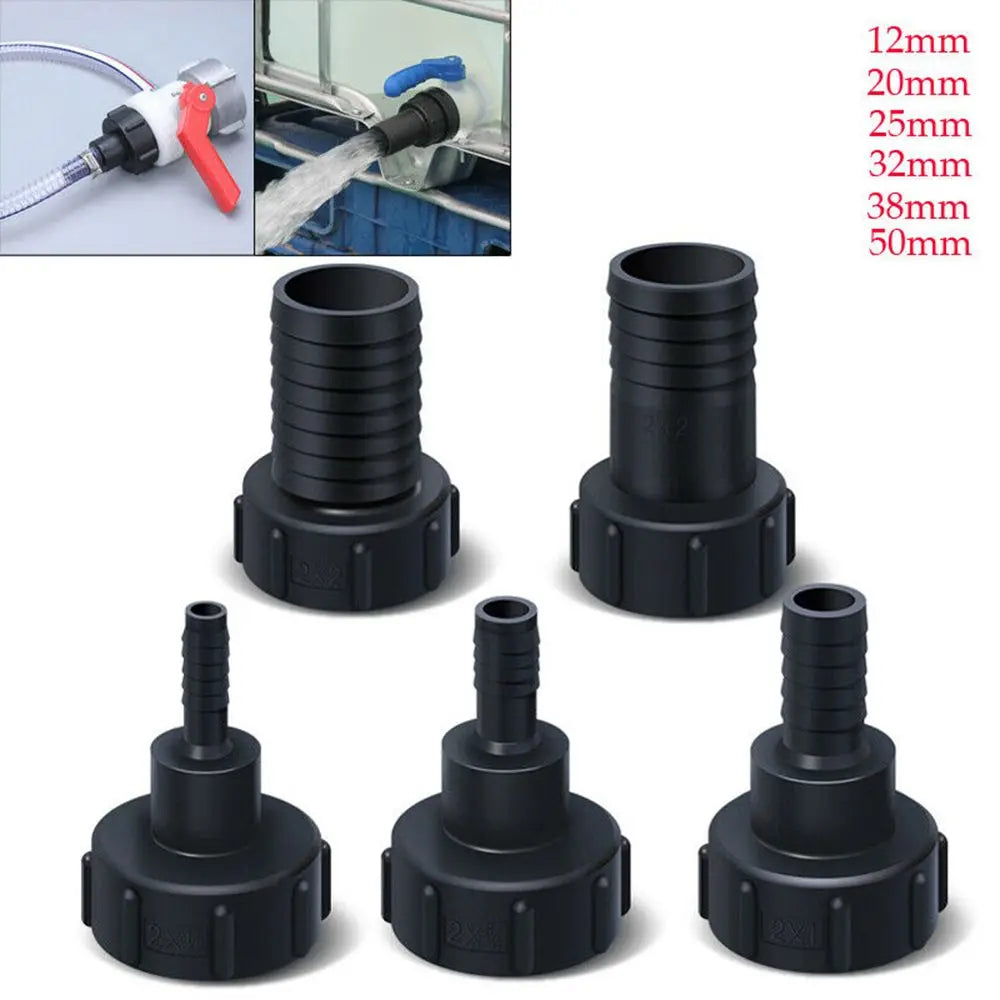 IBC Tank Adapter Adaptor Connector Water Tank Outlet Connection Fitting Tool For Home Garden Water Connectors Hose Fittings