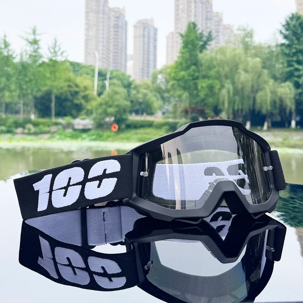 Neue Motorrad Brille Motocross Sicherheit HD Linsen Brille Dirt Bike ATV Ski MTB Brille MOTO Outdoor Radfahren Sonnenbrille
