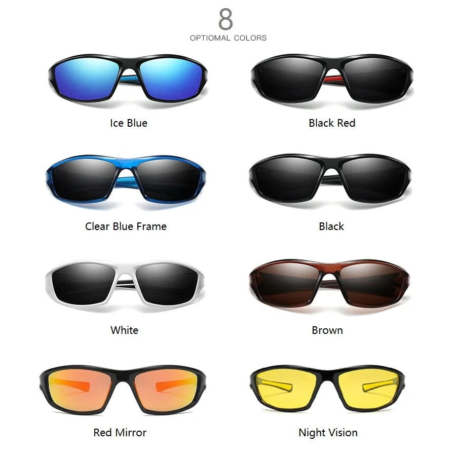 Mode Sport Sonnenbrille Männer Frauen Angeln Wandern Laufen Radfahren Bergsteigen Sport Mann Sonnenbrille UV400 Brillen