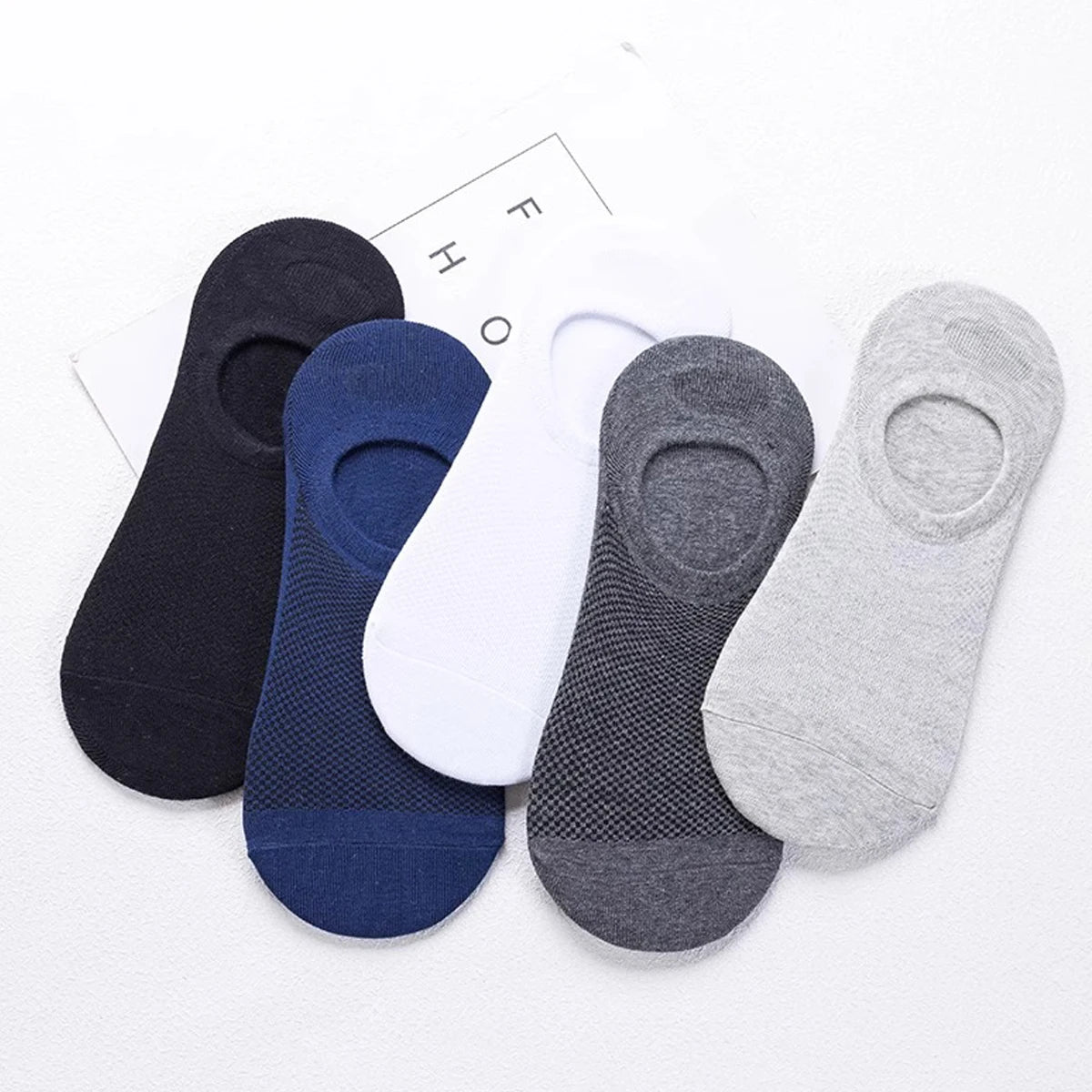 5Pairs Atmungsaktive Baumwolle Sport Strümpfe Männer Bambus Faser Herbst und Winter Männer Socken Schweiß Absorption Deodorant Business Sox
