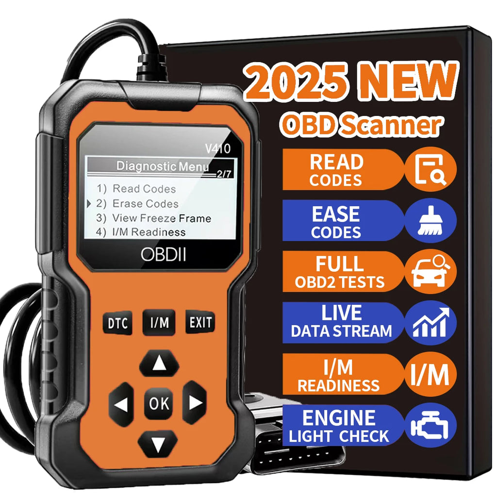 Auto-Obd2-Scanner, Diagnosetool, Codeleser, Motorfehlcodeleser, Scanner, kann alle Obd Ii-Protokollenautos seit 1996 unterstützen