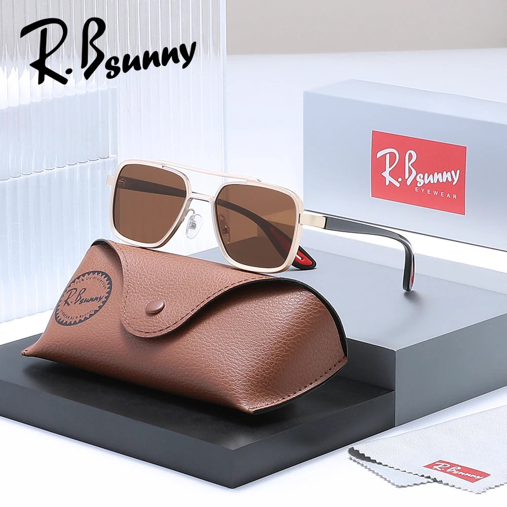 Personalisierte Sonnenbrille für Männer und Frauen, trendige Retro-Stil-Brille zum Fahren und Fahren im Freien auf Reisen
