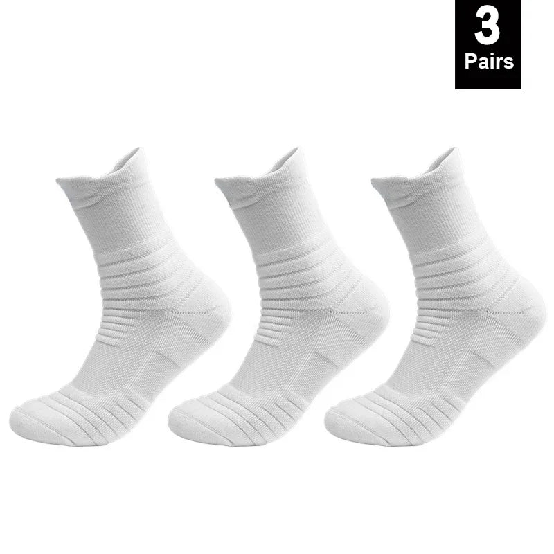 1/3 Pairs Anti-slip Fußball Socken Männer Baumwolle Socke Kurze Lange Röhre Fußball Basketball Sport Socken Atmungsaktive Deodorous socke 39-45