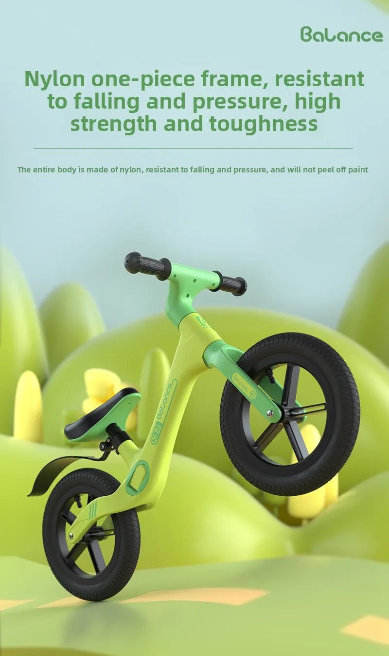 Laufrad für Kinder ohne Pedale, Schiebefahrrad für Babys, Schiebefahrrad für Kinder, Fahrrad