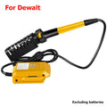 Tragbarer 60 W elektrischer Lötkolben für Makita/Dewalt 20 V Akku-Schweißgerät mit Ständer, 936 Spitze, Schweißreparatur, schnelle Erwärmung