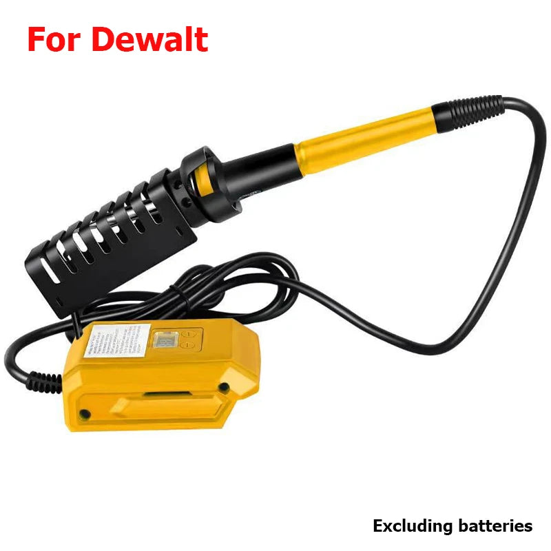 Tragbarer 60 W elektrischer Lötkolben für Makita/Dewalt 20 V Akku-Schweißgerät mit Ständer, 936 Spitze, Schweißreparatur, schnelle Erwärmung