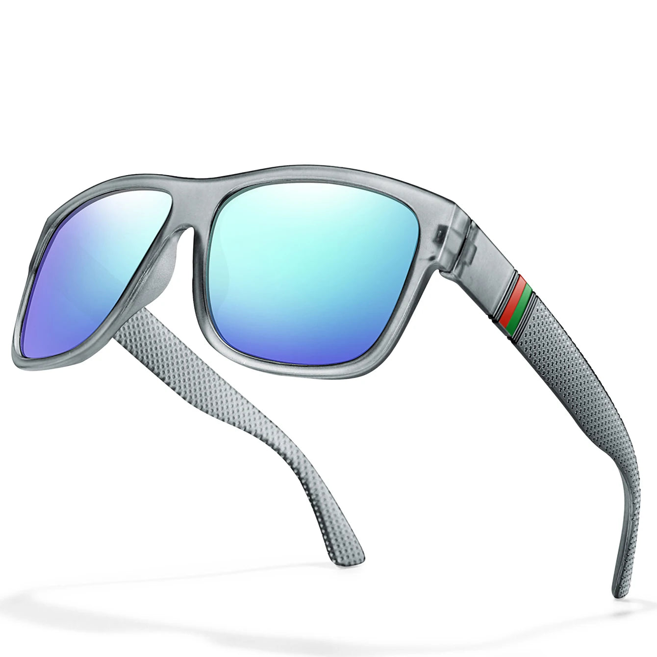 Klassische Männer Platz Polarisierte Angeln Sonnenbrille Im Freien Fahren Radfahren Laufen Brille Vintage Großen Rahmen UV400