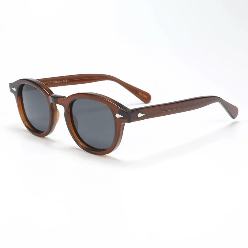 Lemtosh Sonnenbrille Mann Johnny Depp Polarisierte Sonnenbrille Frau Luxus Marke Vintage Acetat Rahmen Fahrer Schatten