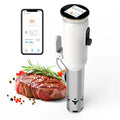 INKBIRD ISV-101W WiFi Sous Vide Cooker, 1000 W, 0,1 ° C Precision, 3D-Heizung, App-Steuerung, USDA-Rezepte, Voralarm, Sicherheitsfunktion