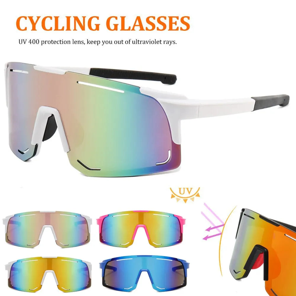 Radfahren Sonnenbrille UV Schutz Winddicht Gläser Für Männer Frauen Polarisierte Linse Wandern Straße Reiten Fahrrad Sport Brille Brillen