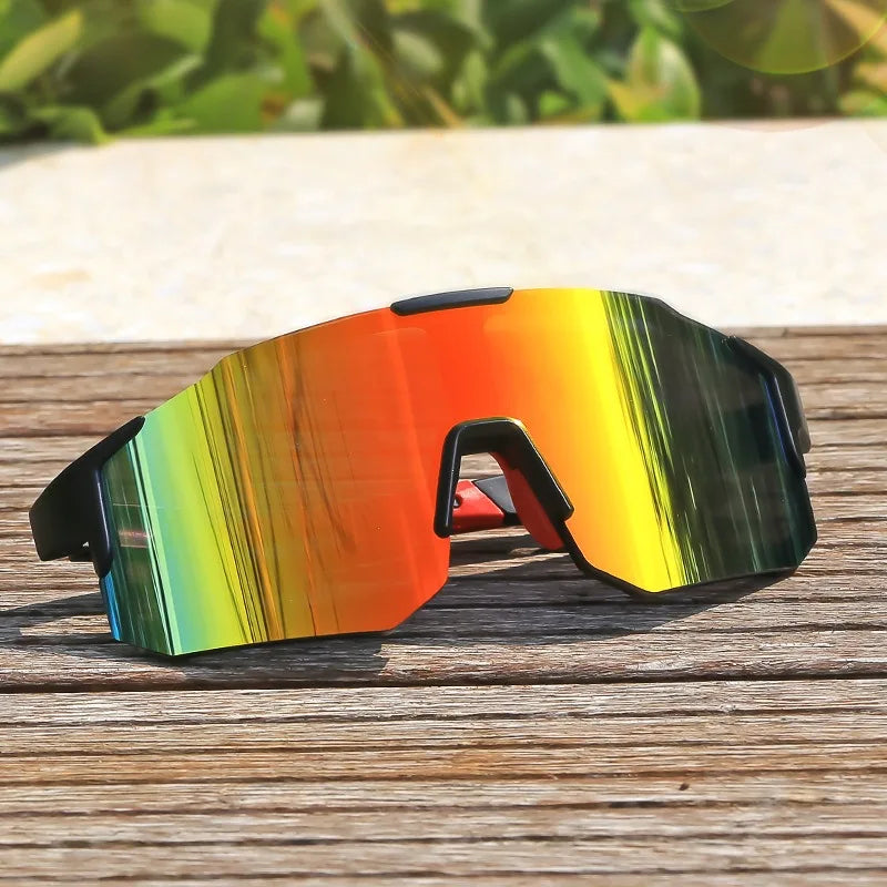 2025, Sport-Sonnenbrille für Damen und Herren, Outdoor, UV-Schutz, winddichte Brille, Fahrradbrille, Offroad-Motorrad-Fahrradbrille