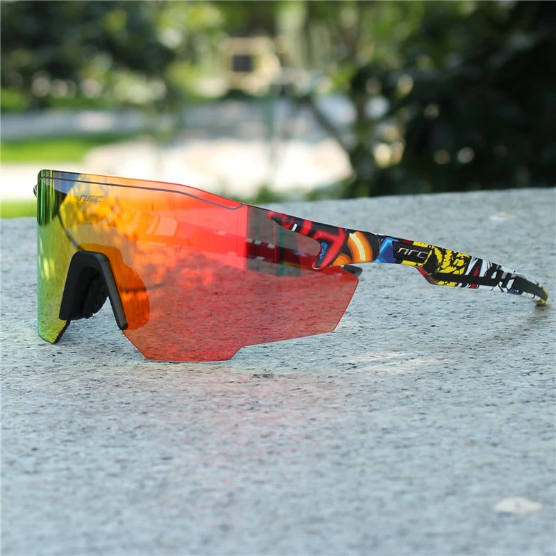 NRC Radfahren Sonnenbrille 1 objektiv UV400 TR90 Sport Fahrrad Brille MTB Mountainbike Angeln Wandern Reiten Brillen für Männer Frauen