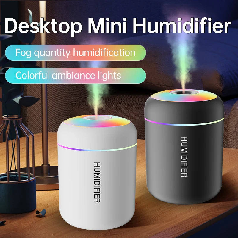180ML Mini Luftbefeuchter USB Elektrische Aroma Diffusor Ätherisches Öl Reiniger Aromatherapie Nebel Maker Lichter Für Auto Hause Schlafzimmer