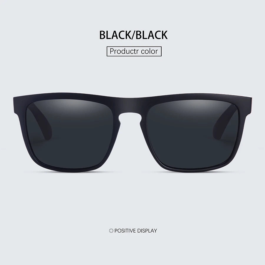 Mode Quadrat Vintage polarisierte Sonnenbrille Männer Frauen Retro fahren Angeln Sonnenbrille UV400 Brillen