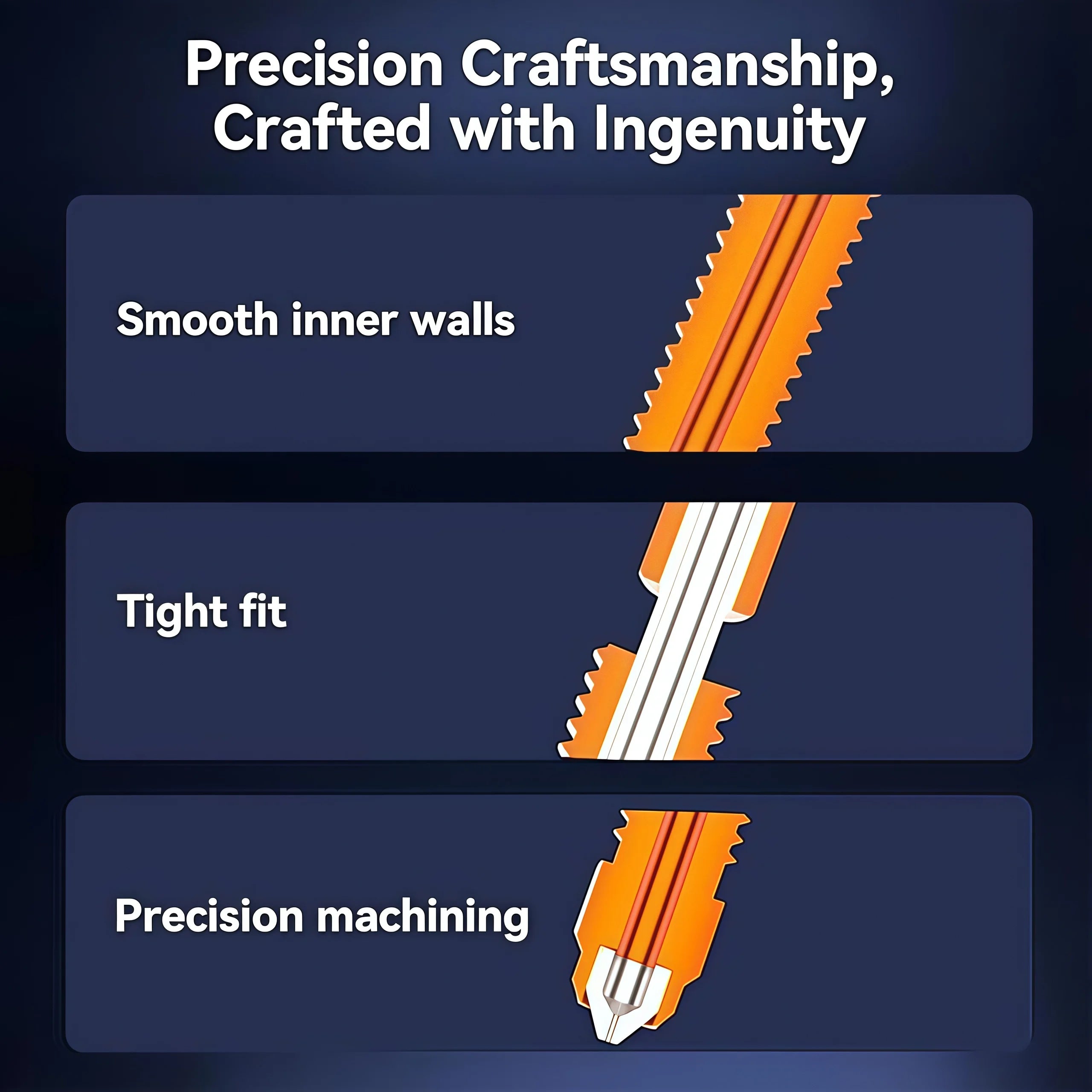 Creality Original K2 Plus Düsenset 0.4/0.6/0.8mm, gehärteter Stahl, hoher Durchfluss, 3D-Druckerzubehör