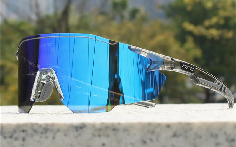 NRC Radfahren Sonnenbrille 1 objektiv UV400 TR90 Sport Fahrrad Brille MTB Mountainbike Angeln Wandern Reiten Brillen für Männer Frauen