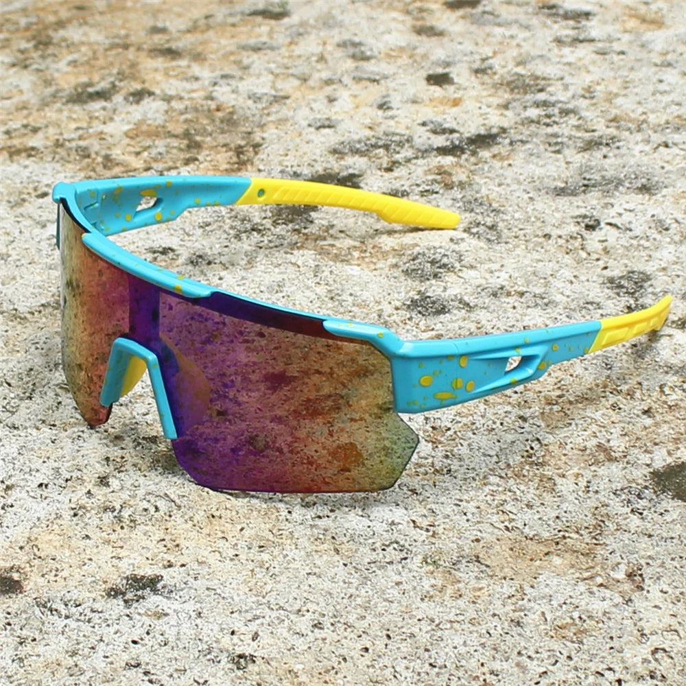 Sonnenbrille für Männer Sport Fahrrad Brille Fahrrad Mountainbike Wandern Camping Golf UV-Schutzbrille Frauen Baseball
