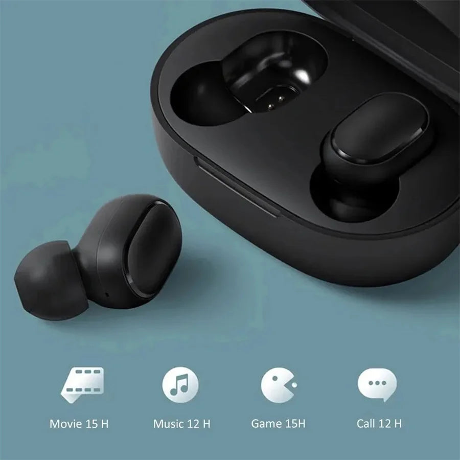 TWS A6S Headset Drahtlose Kopfhörer Bluetooth Kopfhörer Sport LED Display Touch Stereo Fone Bluetooth Ohrhörer für Xiaomi Huawei