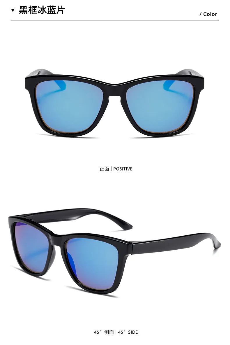 Sonnenbrille für Herren Anti-UV Sonnenbrille Beschichtete Gläser Fahren Angeln UV-Schutz Sonnenbrille Outdoor-Sportbrille Neu
