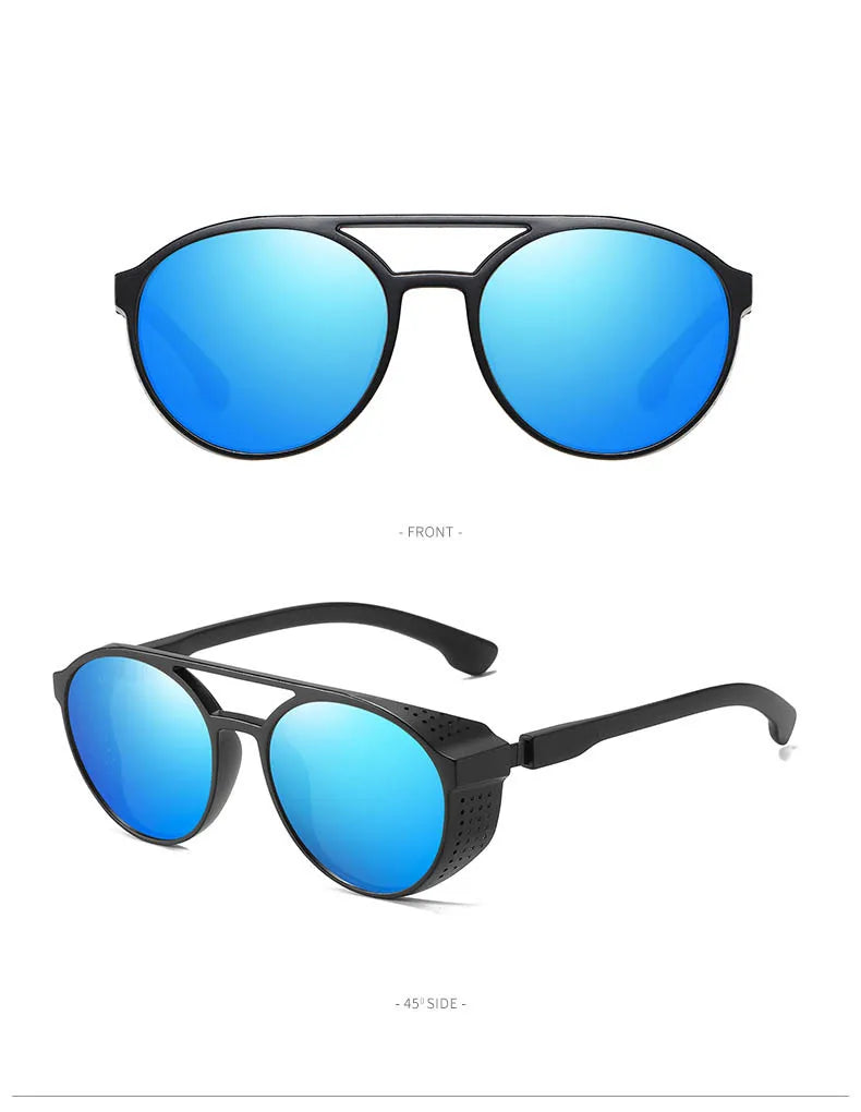 Anti-Blend-Oval-verschreibung pflicht ige Myopie-Sonnenbrille fertig männliche weibliche bunte Linsen-Dioptrien brille 0-150-171 bis-0,5