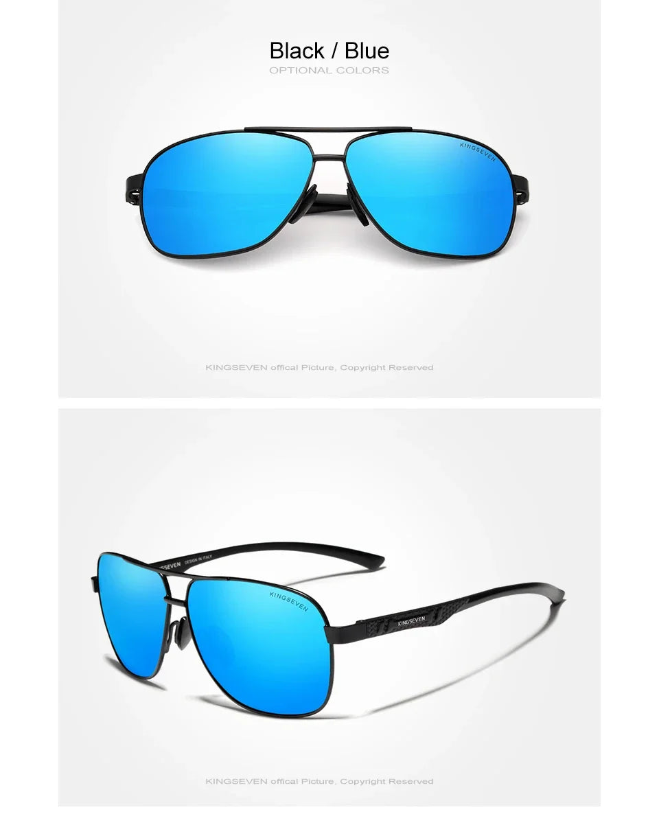 KINGSEVEN Polarisierte Aluminium Sonnenbrille Männer UV400 HD Objektiv Pilot Augenschutz Photochrome Gläser Frauen Nachtsicht Brillen
