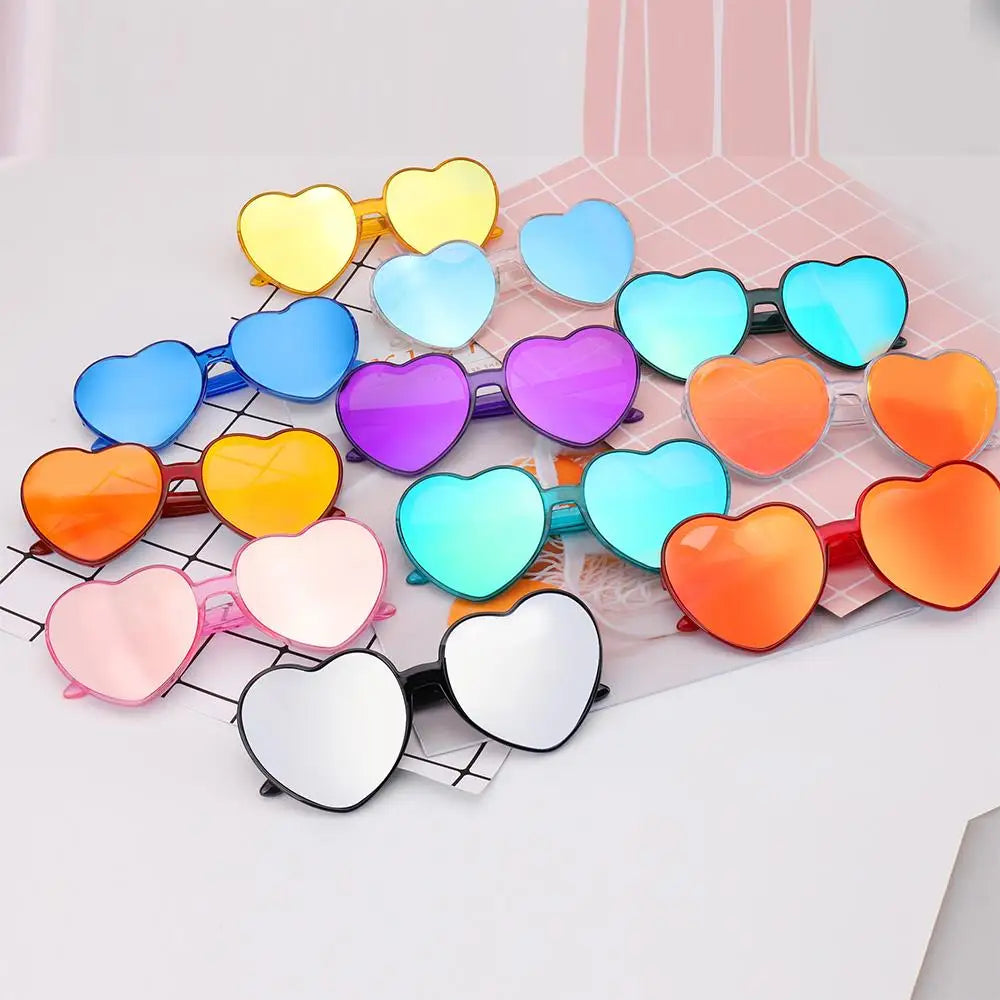 Herz Sonnenbrille für Frauen Männer Randlose Gradienten Sonnenbrille UV400 Weibliche Sommer Shades Luxus Marke Design Damen Brillen 2025