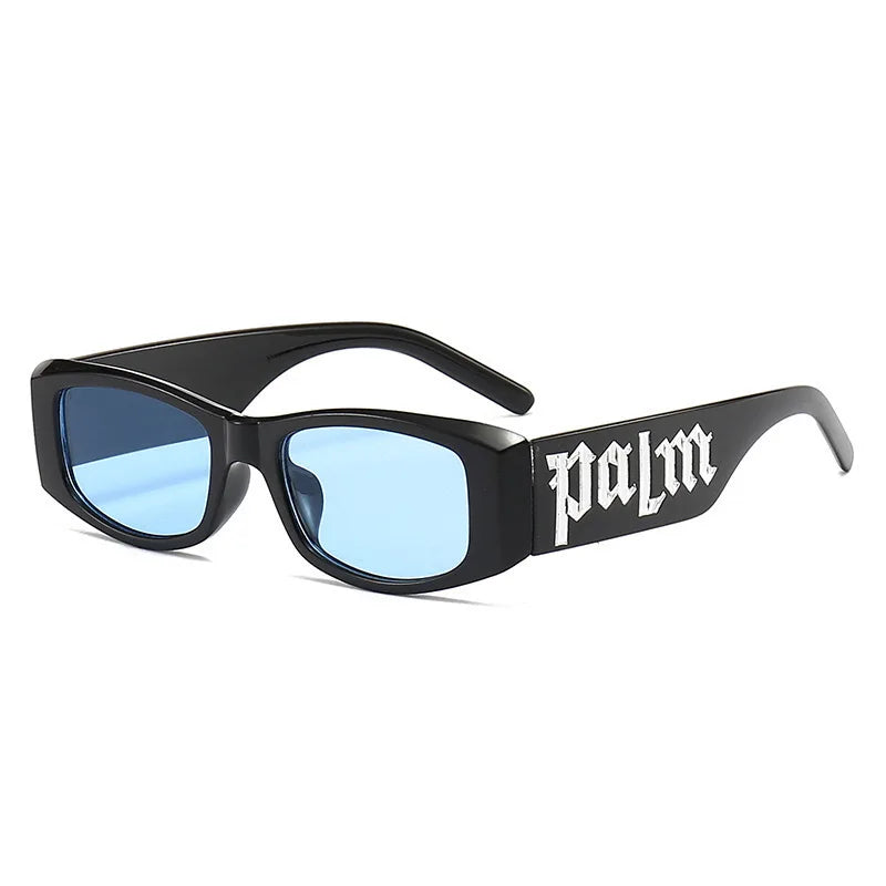 Sonnenbrille weiblich ins Straße Schießen Sonnenschutz Internet Celebrity Brille funky konkave Form kleine Rahmen Sonnenbrille 5326