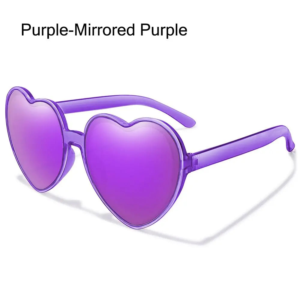 Herz Sonnenbrille für Frauen Männer Randlose Gradienten Sonnenbrille UV400 Weibliche Sommer Shades Luxus Marke Design Damen Brillen 2025