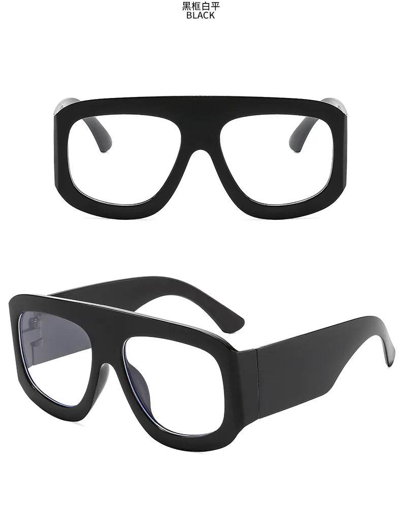 Übergroße quadratische Sonnenbrille für Männer und Frauen, 2025, neueste Mode, trendige INS-Partybrille, Unisex, stilvolles Accessoire, Freundschaftsgeschenke