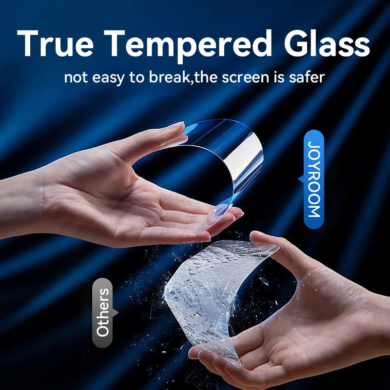 Joyroom 3/2/1PCS HD Glas Für iPhone 17 16 15 Pro Max Displayschutzfolie Vollbild gehärtetes Glas Schutz Für iPhone 17 16 15