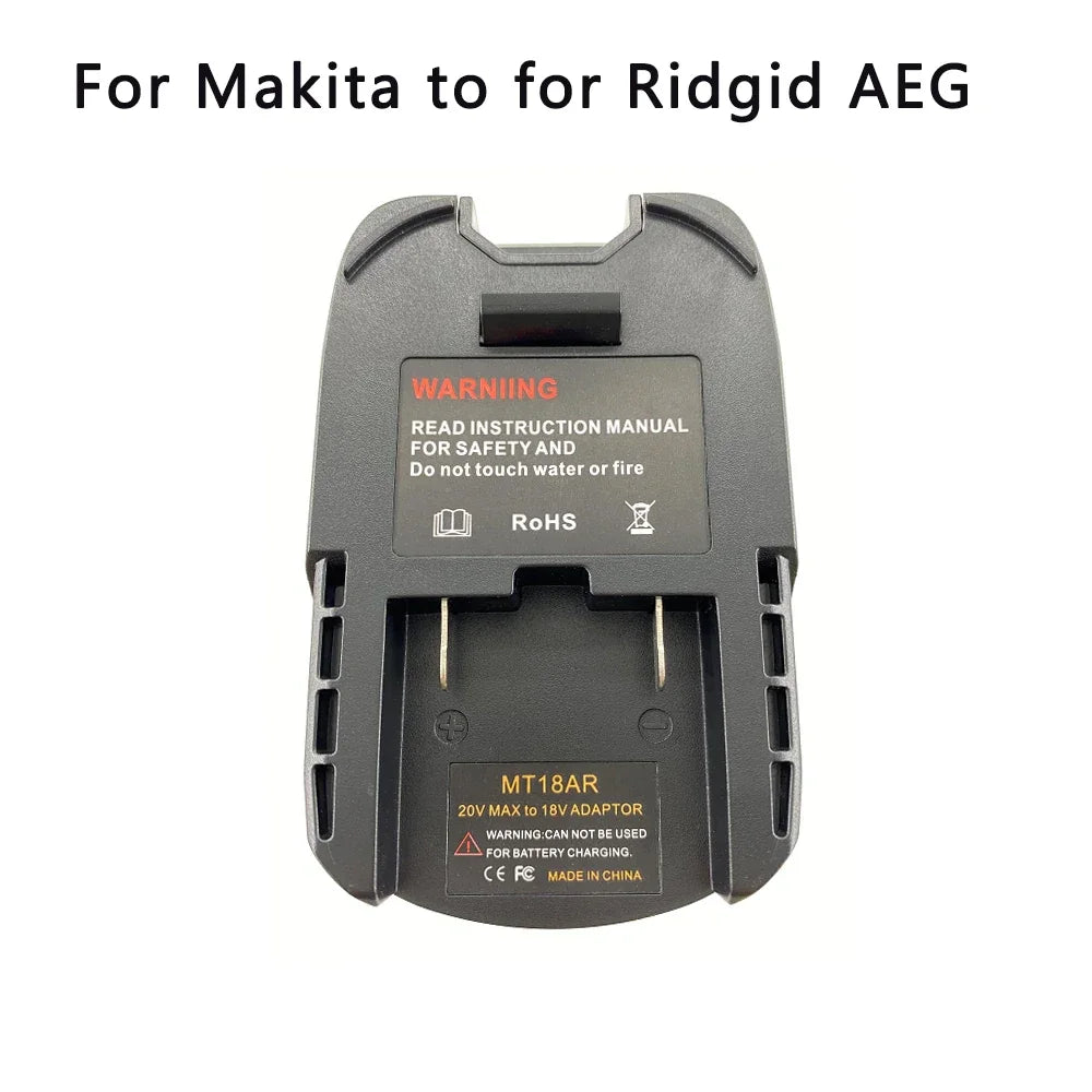 Batterie-Adapter-Konverter für Makita zu für RIDGID AEG, für Ridgid/AEG zu für Makita, für Ridgid/AEG zu für Milwaukee Power Tool