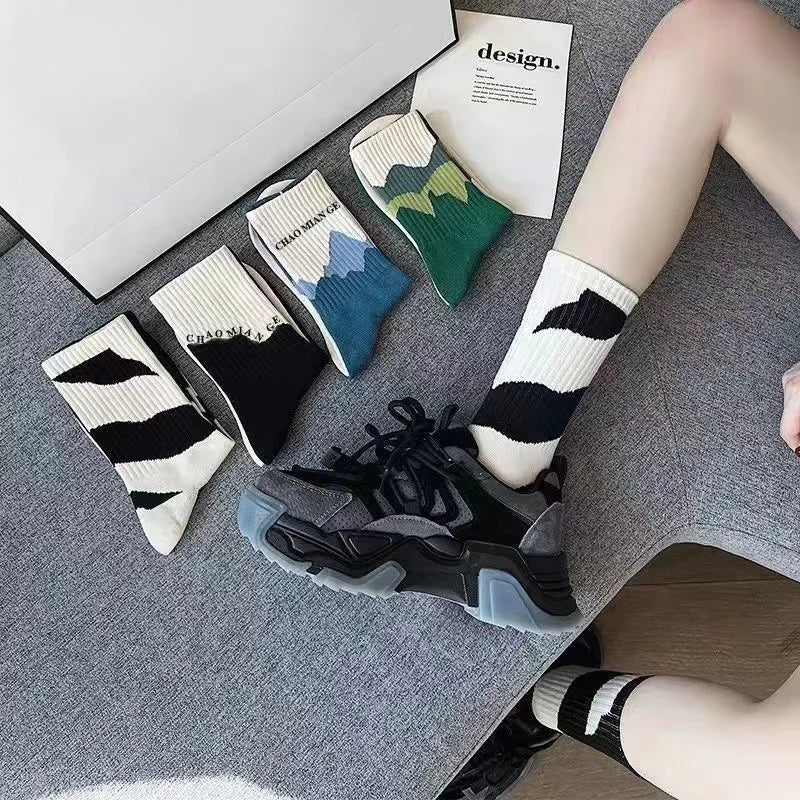 5Pairs Atmungsaktive Baumwolle Sport Strümpfe Männer Bambus Faser Herbst und Winter Männer Socken Schweiß Absorption Deodorant Business Sox