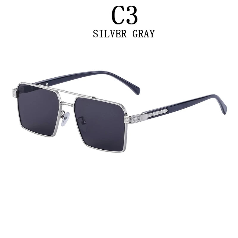 2023 quadratische Sonnenbrille für Männer Luxus Sonnenbrille Frauen trend ige Vintage Mode Brille Sonne Gafas de Sol Hombre Lünette Soleil Femme