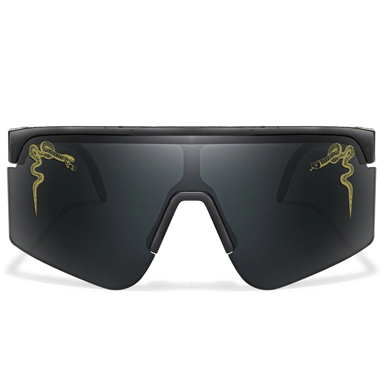 Herren Damen Radsport-Sonnenbrille Große Linse Winddicht UV400 Schutzbrille Outdoor-Sport Laufen Klettern Fahrrad MTB Brille