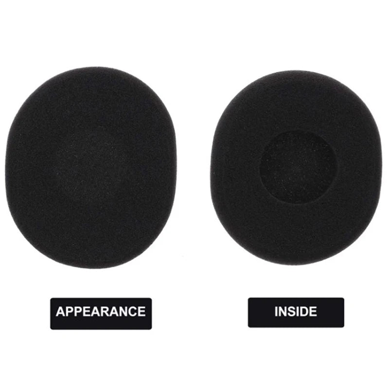 1 paar Ohr Ohrpolster-kissen Ersatz Drahtlose Kopfhörer Headset Schwamm Abdeckung Für Logitech H800 H 800 Kopfhörer Zubehör
