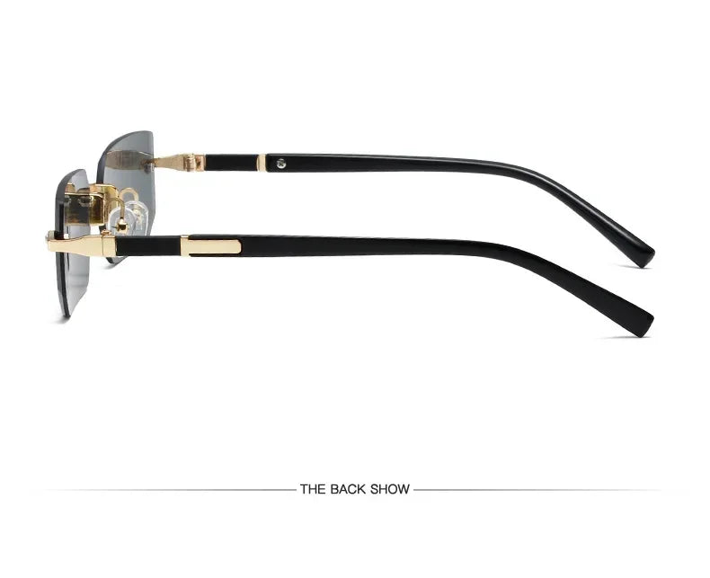 Mode High Definition Sonnenbrille Männer Damen Blau Licht Blockieren Augenschutz Brillen Randlose Quadratische Rahmen Brillen Goggle