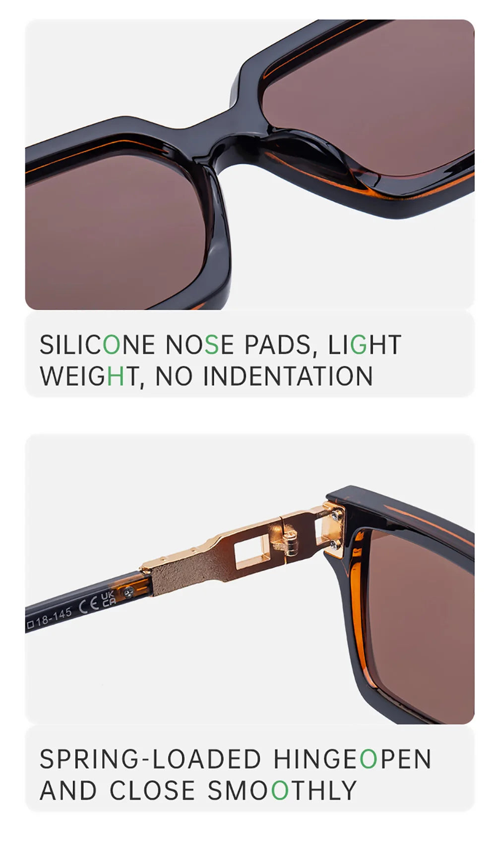 Luxus Vintage 2025 Design Quadratische Sonnenbrille Für Männer Mode Übergroßen Anti-Reflektierende UV400 Driving Shades Frauen Brillen