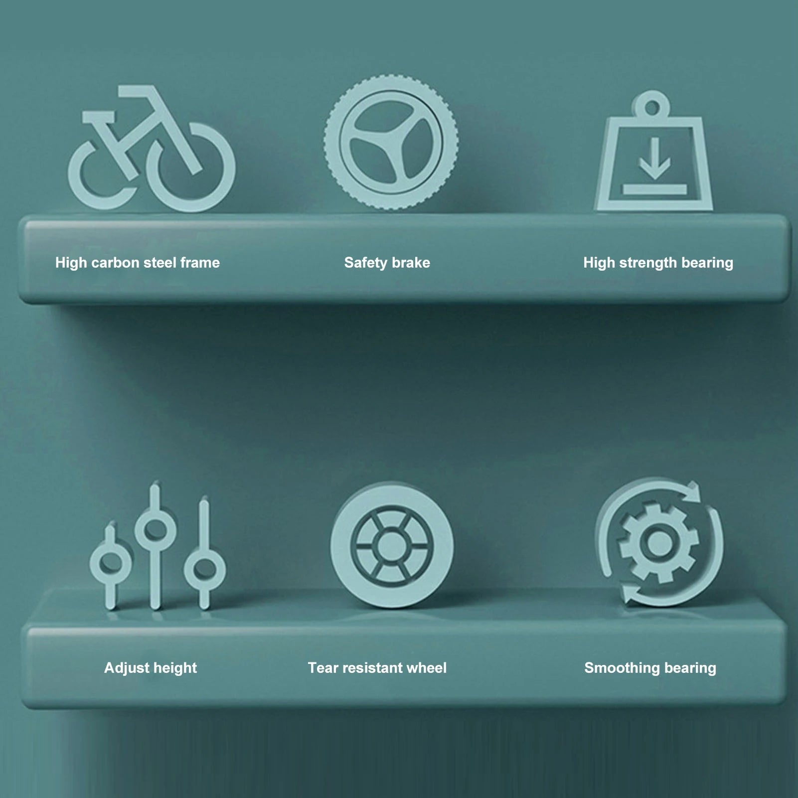 12-Zoll-Kinderfahrrad, stabiles Reiten, Rahmen aus Kohlenstoffstahl, Babyfahrrad mit Stützrädern für Kinder im Alter von 2 bis 6 Jahren, Grün