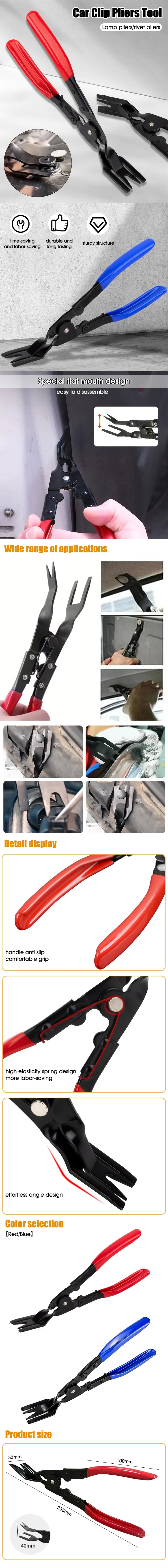 Auto Clip Zangen Werkzeug Professionelle Art Auto Schlauch Clip hand Metall Kragen Klemme Zangen Arbeitssparende Auto Reparatur werkzeuge