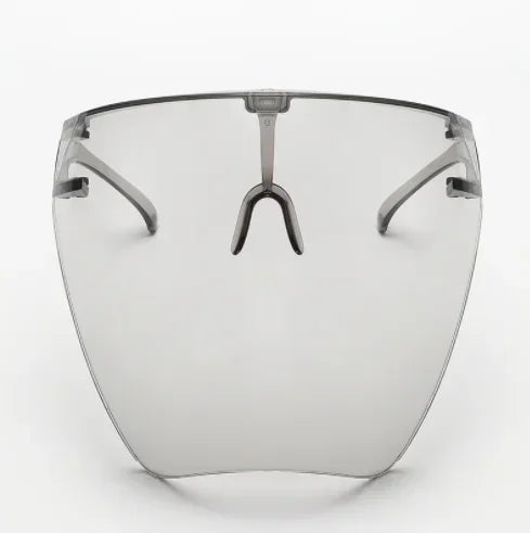 Vollgesichts-Sonnenbrille, Maske für Damen und Herren, schützende Gesichtsschutzbrille, bedeckte kugelförmige Linse, Anti-Spray-Fahrrad-Sonnenbrille