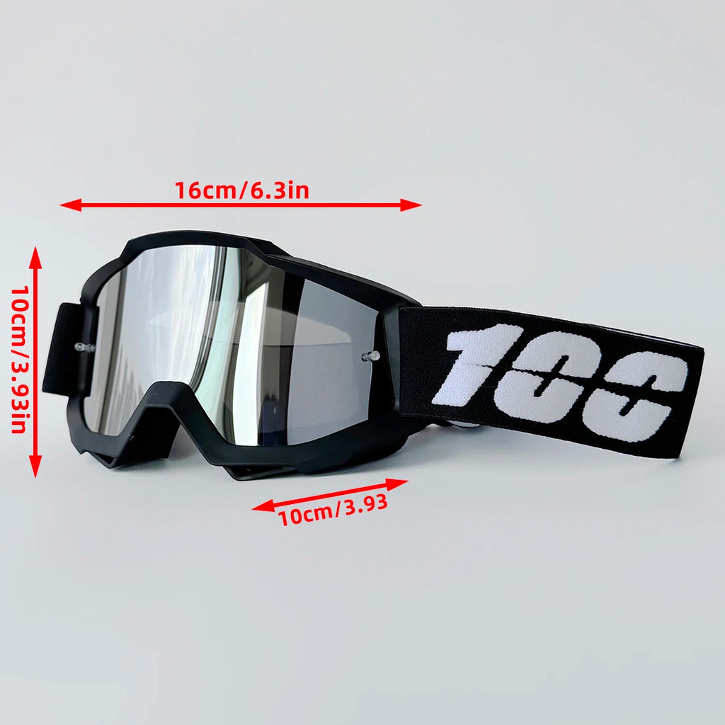 Neue Motorrad Brille Motocross Sicherheit HD Linsen Brille Dirt Bike ATV Ski MTB Brille MOTO Outdoor Radfahren Sonnenbrille