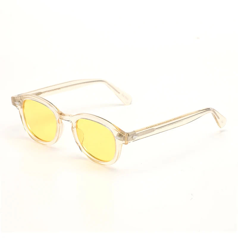 Lemtosh Sonnenbrille Mann Johnny Depp Polarisierte Sonnenbrille Frau Luxus Marke Vintage Acetat Rahmen Fahrer Schatten