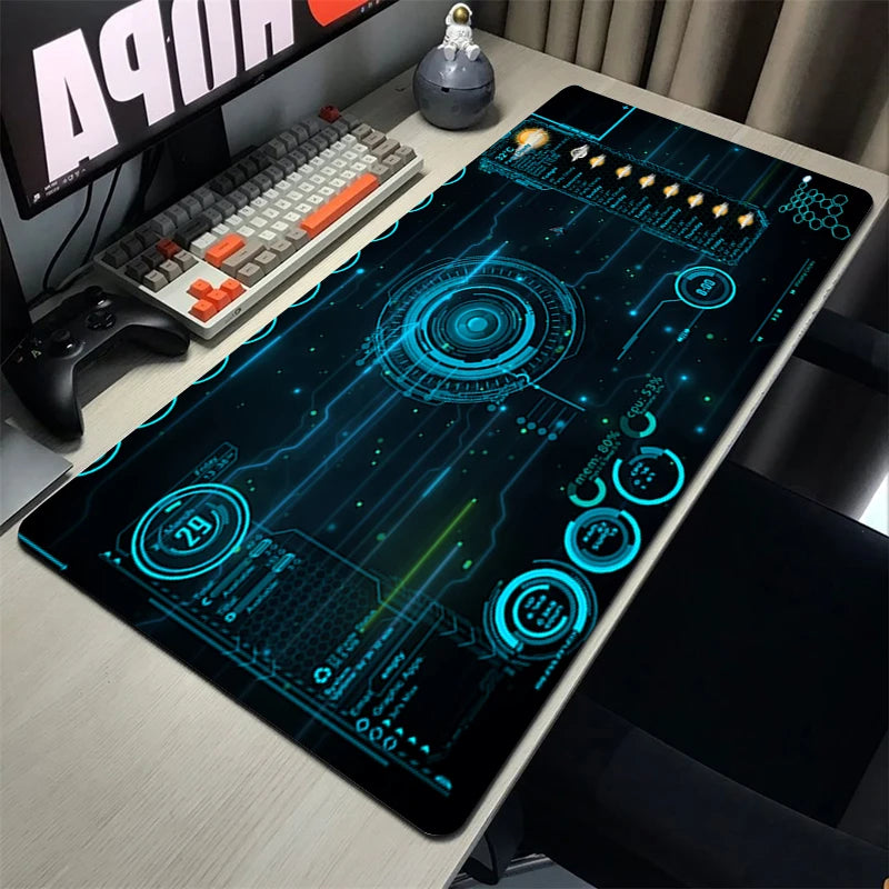 Mauspad Gamer Zubehör Iron Mans Xxl Mauspad Niedliches Mousepad Anime Teppich Gaming Laptop Schreibtischmatte PC Gamer Schrank Schreibtischunterlage