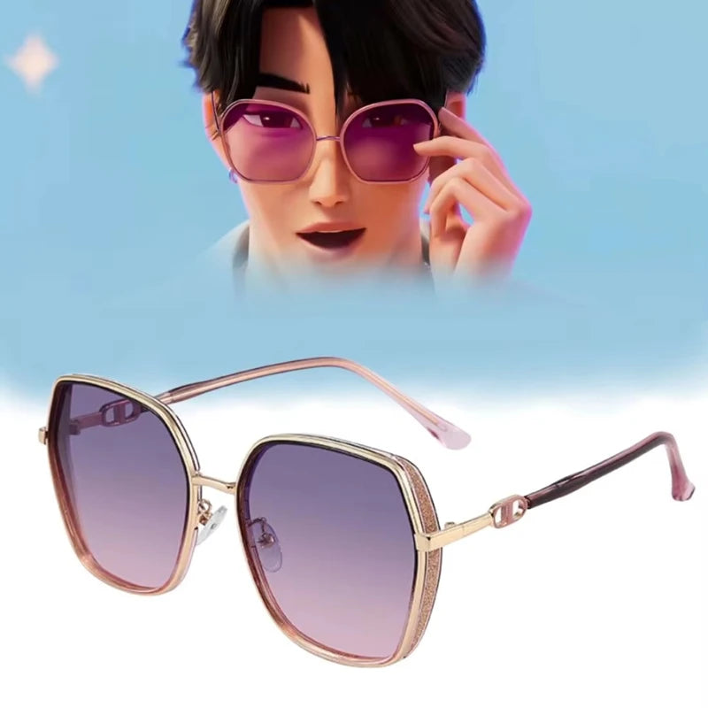 Neue Sonnenbrille K-Pop Dämonenjäger Saja Jungen Jinu Cosplay Brille Halloween Weihnachten Outdoor-Sport Radfahren Skifahren Brille