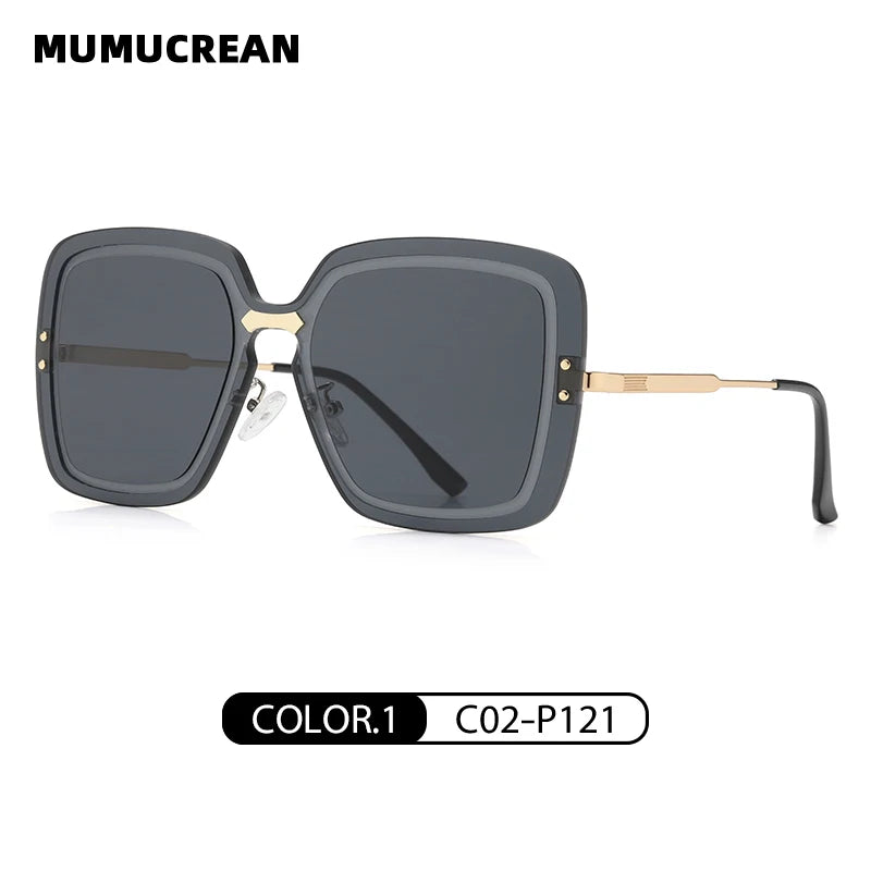 Fashion Street Shot Sonnenbrille im neuen Stil, Outdoor-Sonnenschutz, großer Rahmen, Unisex-Brille für einen trendigen Look