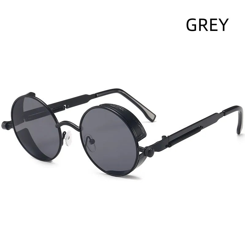 Steampunk Brille neue Mode runde Sonnenbrille Europa und die Vereinigten Staaten Retro Brille Trend Männer und Frauen Modelle Sonnenbrillen