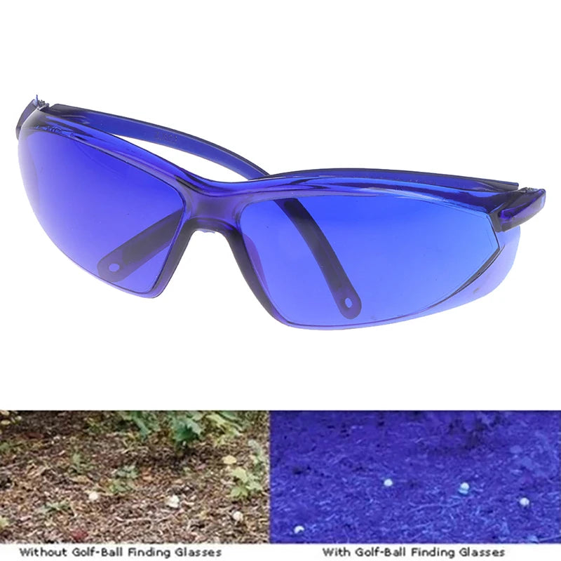 Golfball-Buchbrille, UV-Schutz, Sport-Sonnenbrille für Golfen, Laufen und Fahren, Outdoor-Aktivitäten