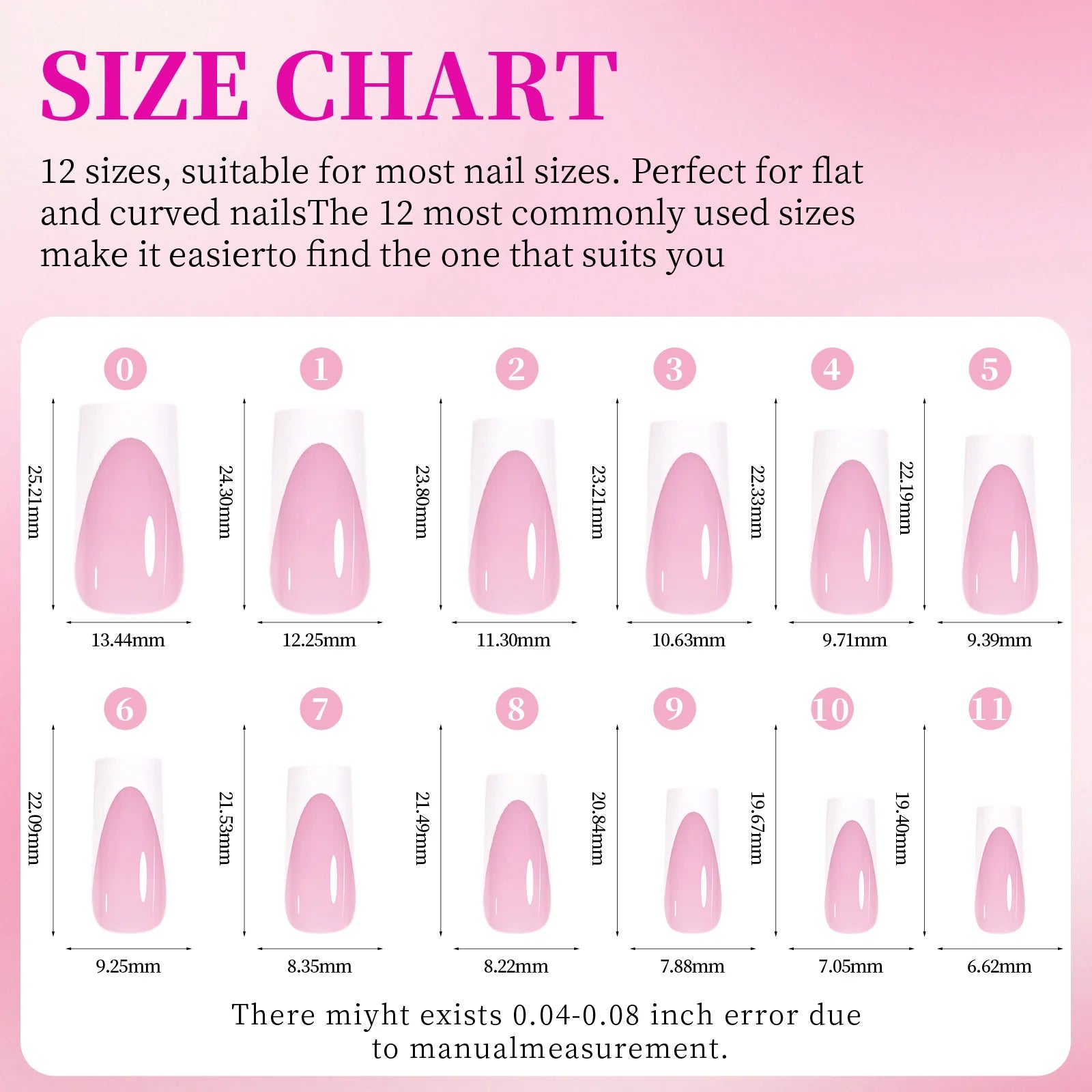144 Stück französisches Hand- und Fußverschleiß-Nagelset, Sommer, kurz, quadratisch, glänzend, falscher Zehennagel, Acryl, vollständige Abdeckung, geeignet für Nagelstudio
