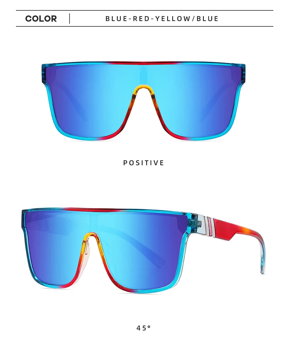 2024 brandneue Angels onnen brille Männer Frauen quadratische Brille Outdoor-Sport brillen Fahr schirme männliche Sonnenbrille